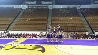 LA Varsity Basketball Extreme Routine 2013