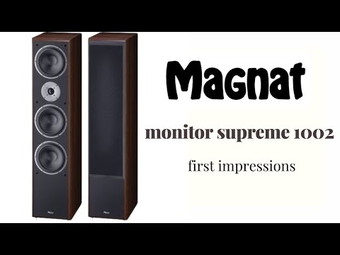 Magnat monitor supreme 1002 first impressions