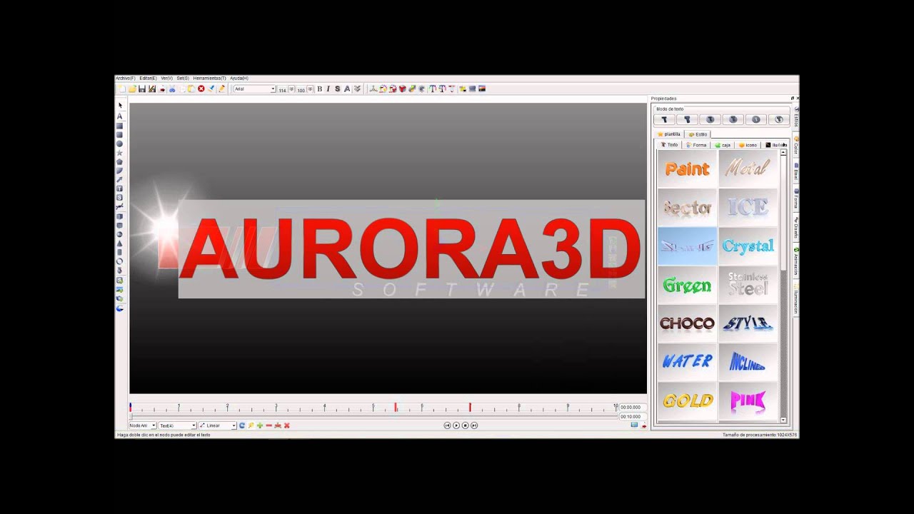 aurora 3d animation maker tutorial pdf