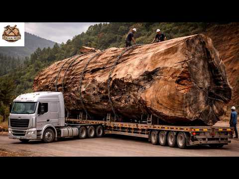 They Cut Open a Giant Timber — What Was Hidden Inside Shocked Everyone