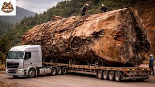 They Cut Open a Giant Timber — What Was Hidden Inside Shocked Everyone