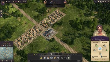 Gameplay Snippet of Anno 1800 on Linux via Lutris/Wine