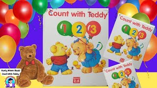 COUNT WITH TEDDY 123 Kids Book Read Aloud by Aunty Mimmi British Northern Accent!