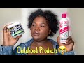 Hair Grease On My Natural Hair | Using “ Relaxed Hair “ Products On My Natural Hair