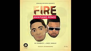 FIRE (Amapiano Remix) Prod. by SoundMindPro - DJ Ernesty Feat. Okey Sokay