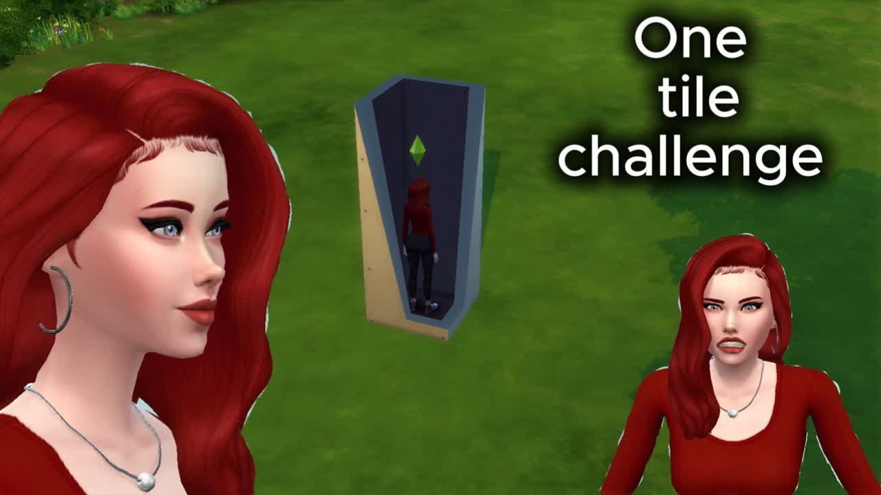 The sims 4 one tile challenge part 1