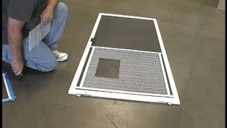 Installing The Screen Guard Pet Door By Ideal Pet Products