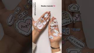 Paper steaker tutorial 🎀#fun#craft#trending#diy#creative#plz subscribe ✨🤗🌸