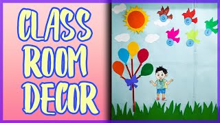 Class Room Decorations || Cut And Paste Crafts