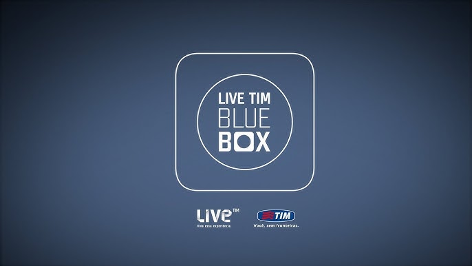 Testando o Live TIM BLUE BOX 