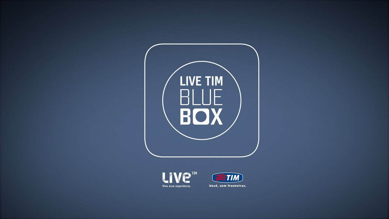 Lançamento de Live TIM Blue Box - a TV por assinatura da TIM 