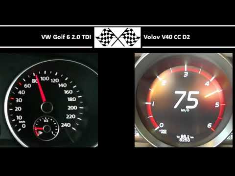 vw-golf-6-2.0-tdi-vs.-volvo-v40-cc-d2---acceleration-0-100km/h