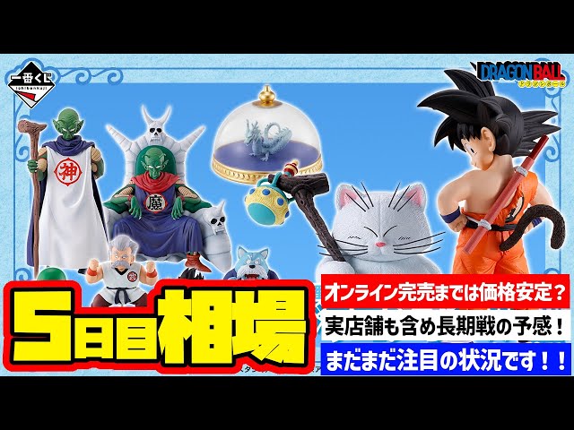 相場情報】5日目相場！オンライン完売までは価格安定！？実店舗も含め 