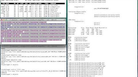 oracle linux 6 lxc Poc, db 12c and clone