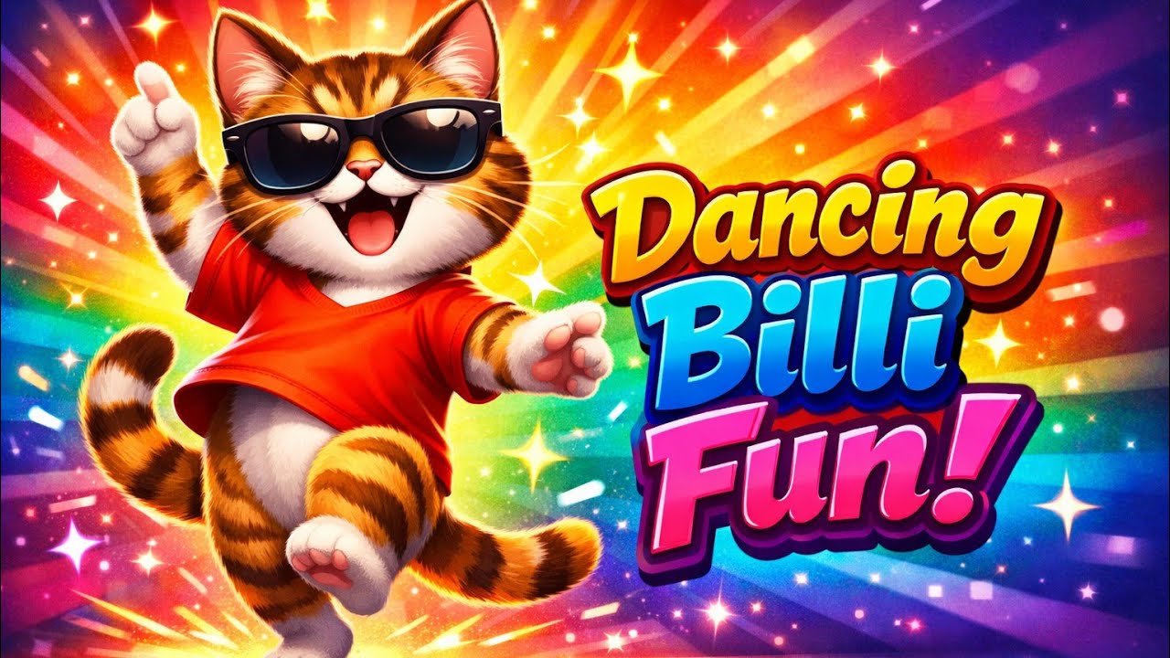Dancing Billi Song 😺🔥 | Mew Mew Dance Cat Song | Kids Funny Cat Dance Video S01 Ep08