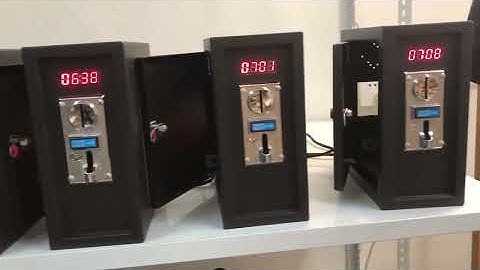 Sintron ST 002 ST 003 batch test before shipping coin operated timer box