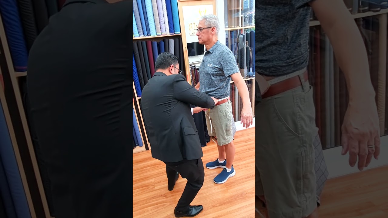 Measuring For Men Custom Suits