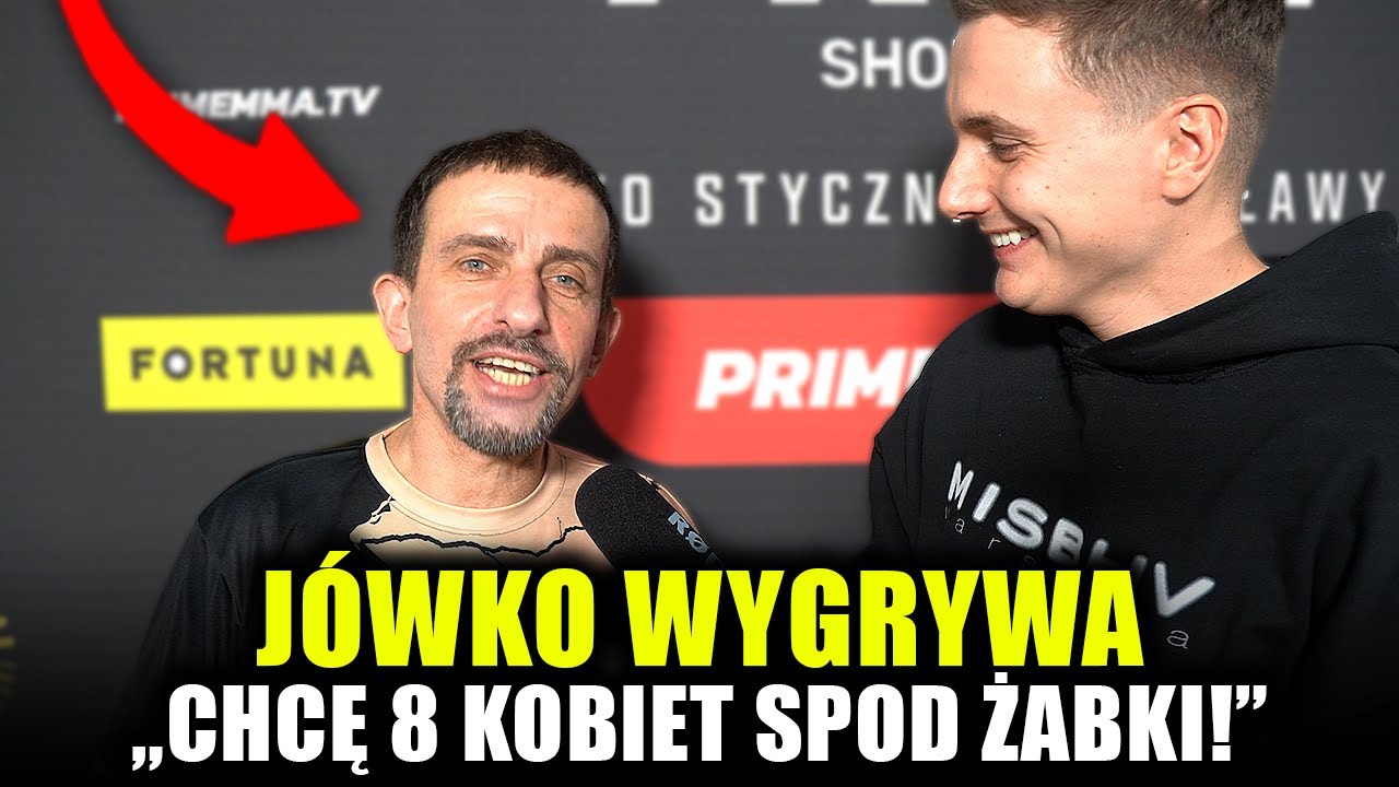 "TERAZ TYLKO SPORT I WÓDKA! XD" MAREK JÓWKO WYGRYWA PO RAZ PIERWSZY