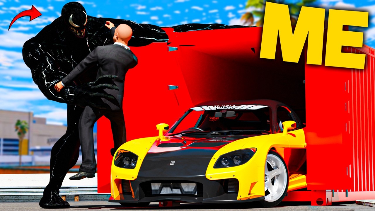 Stealing ICONIC JDM CARS As VENOM sa GTA 5!
