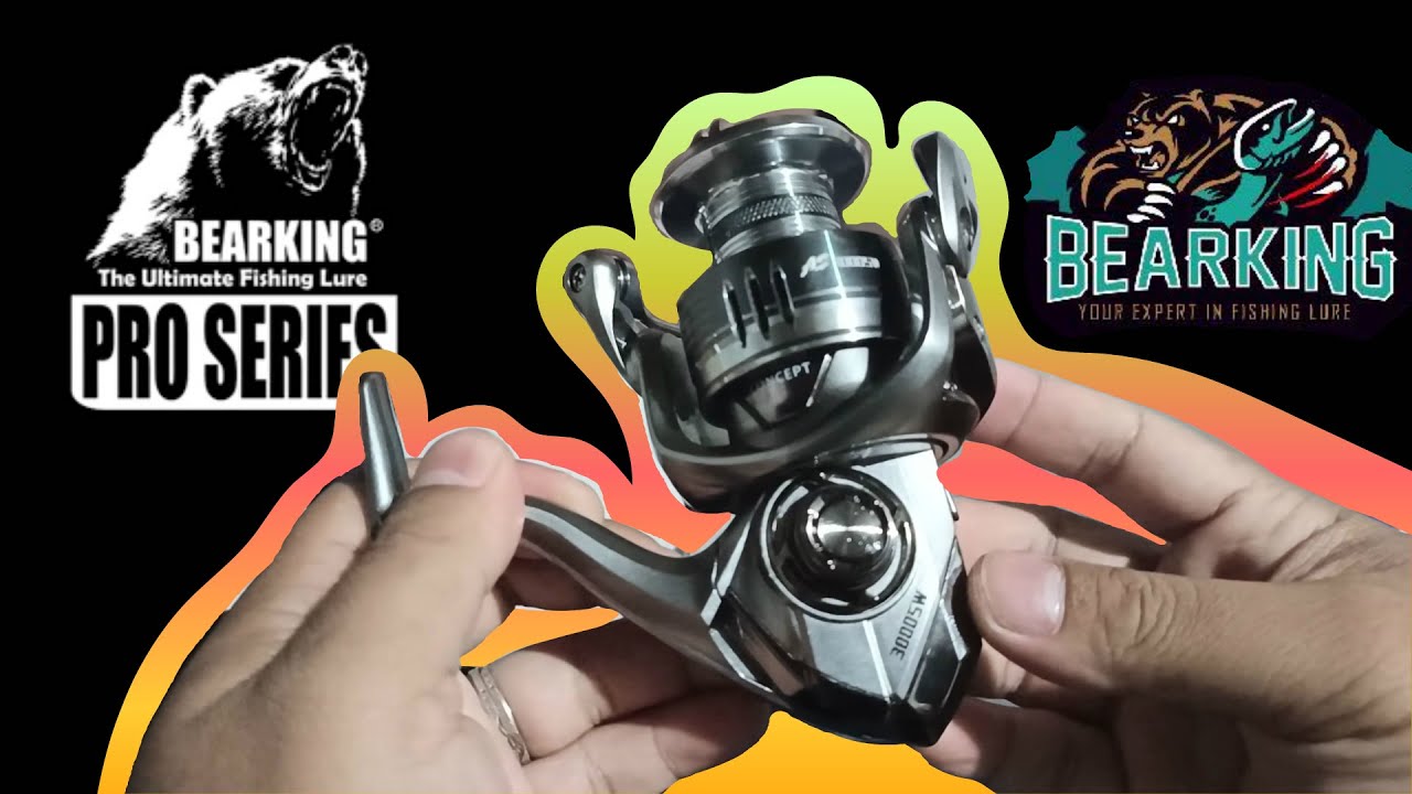 bearking fishing reel Zeus Reel,8+1 Stainless BB,Ultra Smooth,6.5oz Light Weight,Carbon Fiber Drag,CNC Spinning Reels(3000 Series): Buy Online at Best Price in UAE BearKing Zeus II Series Spinning