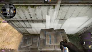 De_Cache sanbags annoying clipping bug.