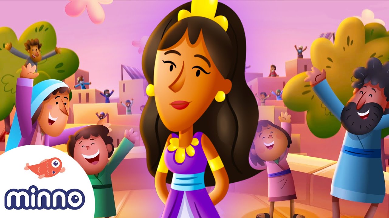 La Historia de la Valiente Reina Ester - Historias Bíblicas para Niños en Español