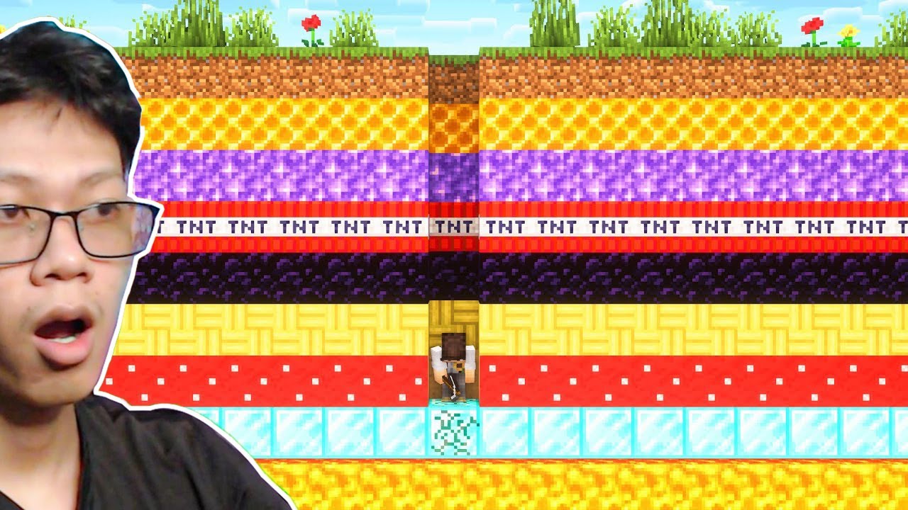 1លាន ស្រទាប់ប្លែកៗ ក្នុង Minecraft