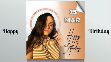 How To Create Birthday Flyer Design In PixelLab | PixelLab Tutorial 2022 | Jhex Graphics