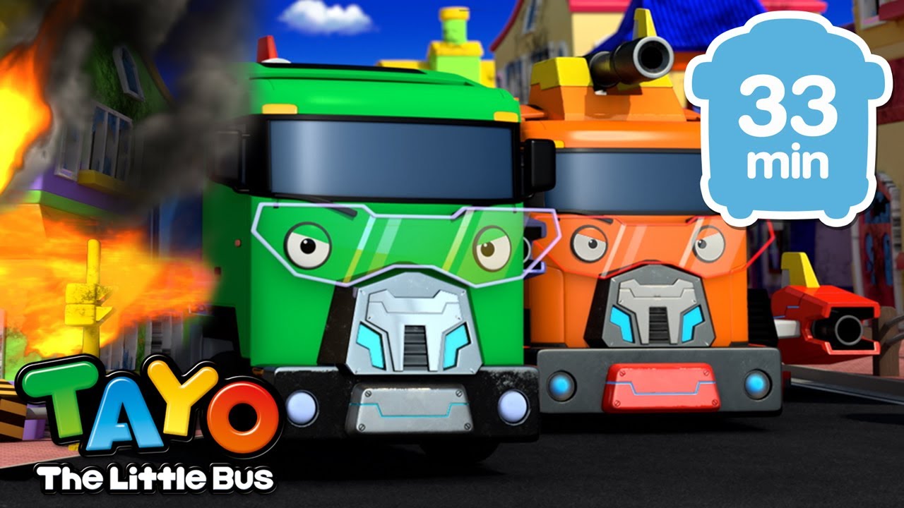 Kendaraan Super Berat  Kompilasi Lagu Anak ⚡ Tayo Bus Kecil | Tayo Bahasa Indonesia