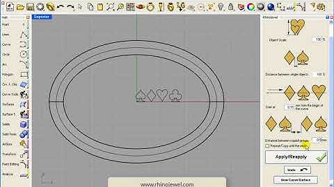 Array Along Curve on Surface with Multiple Objects