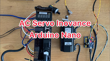 Arduino Nano điều khiển AC servo Inovance