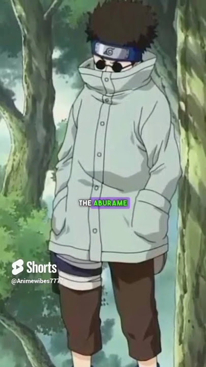 underrated ninja #shino #shinoaburame #naruto #anime #aburameclan #shorts