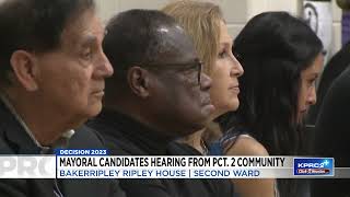 Houston mayoral candidates attend forum to discuss issues affecting Precinct 2 residents