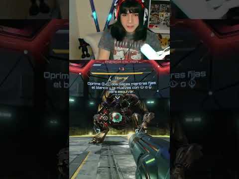 Mi primer boss en la saga de #Metroid y no me fué bien. :'(  #femboy #metroidprime4 #game #nintendo