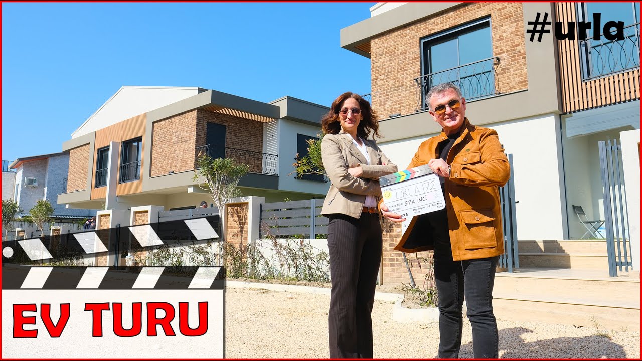 MODERN TASARIM SIFIR VİLLALAR URLA KALABAK'TA (EV TURU)