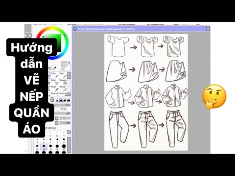 Hướng đẫn vẽ Nếp Quần Áo P.2 | XP-Pen | How to draw clothes | Tóm tắt những tài liệu liên quan đến vẽ quần áo anime chính xác nhất