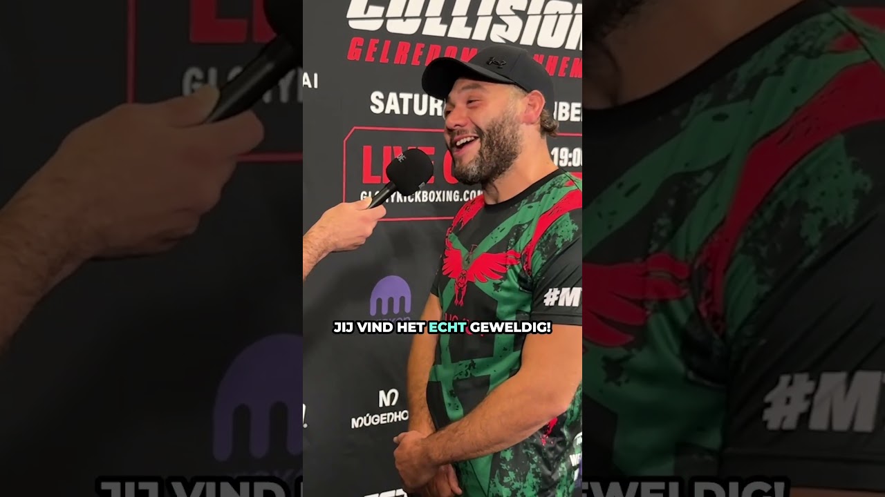 Glory Collision 8 interview: Ismael Lazaar is ready!🔥