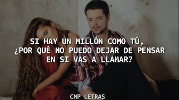 Lasso, Cami - Un Millón Como Tú (con letra)