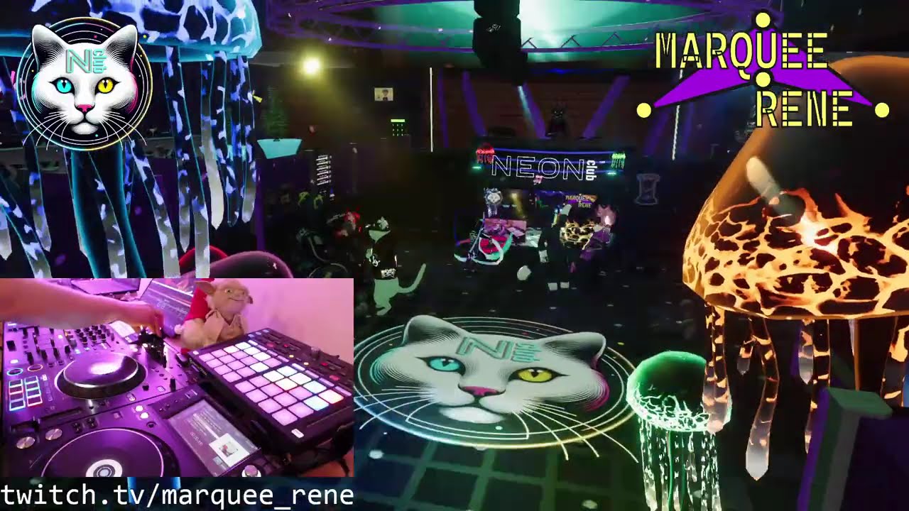 DJ Set VRChat NEONClub 2026 01 10