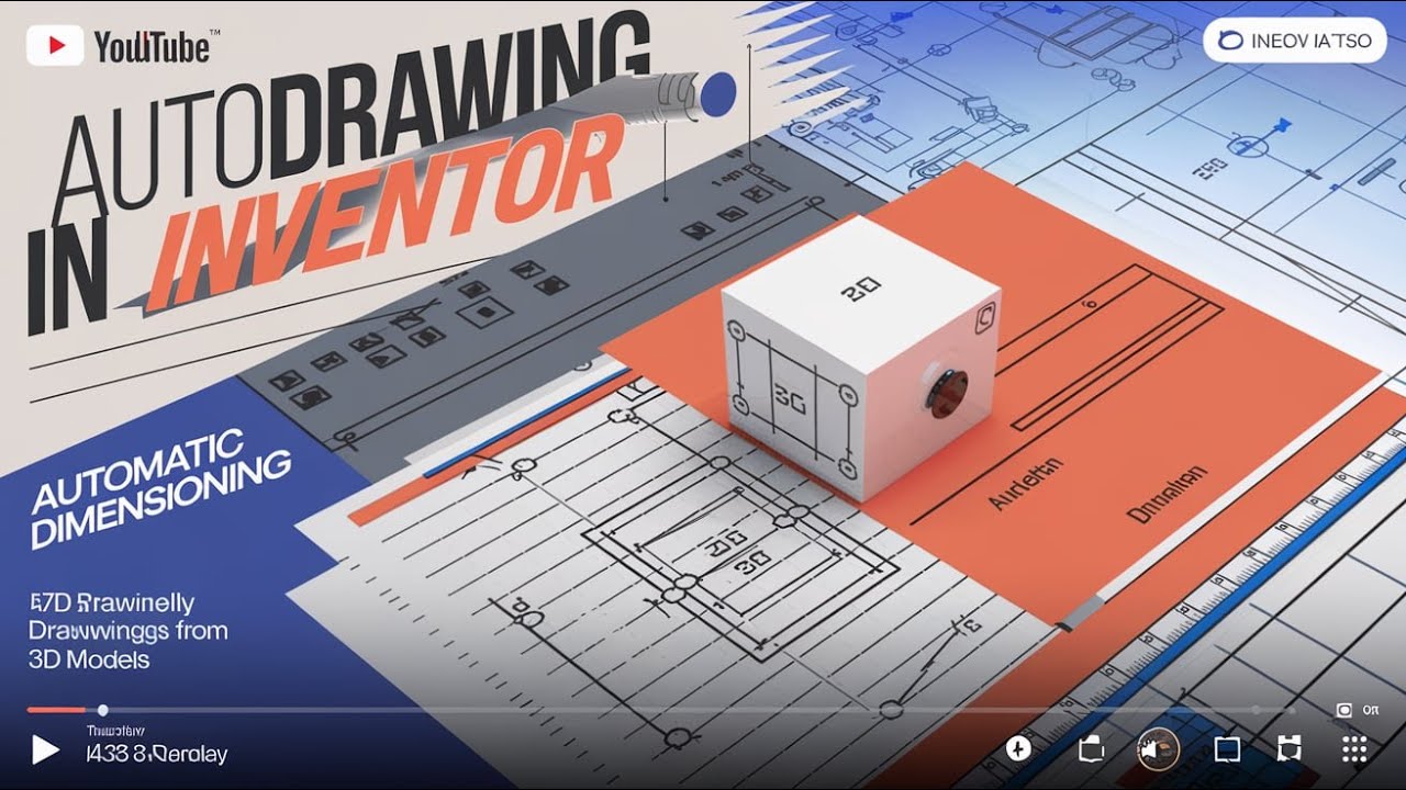 [Add-in Inventor] Auto Drawing - Xuất bản vẽ bán tự động (Phần 3) - YouTube