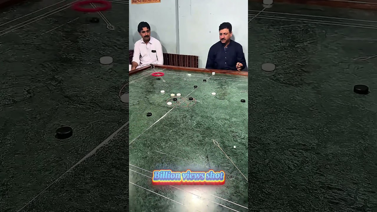 Unbelievable carrom skills 