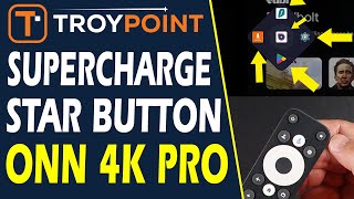 Supercharge Star Button on Walmart Onn 4K Pro Remote - Also Works on Most Android TV Boxes