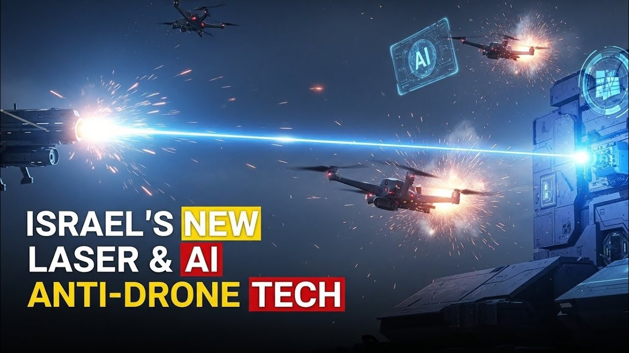 Новое лазерное оружие Израиля потрясло мир — технология ИИ против дронов меняет всё!