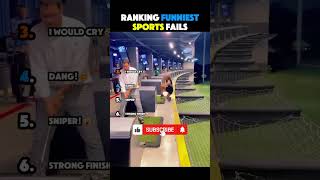 Ranking the WORST Sports Fails 💀 #shorts #sportsfails #fails