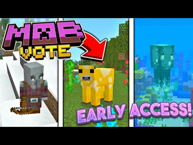 How To Get the NEW MINECRAFT EARTH MOBS EARLY in MCPE! - Minecraft Bedrock  Edition! 