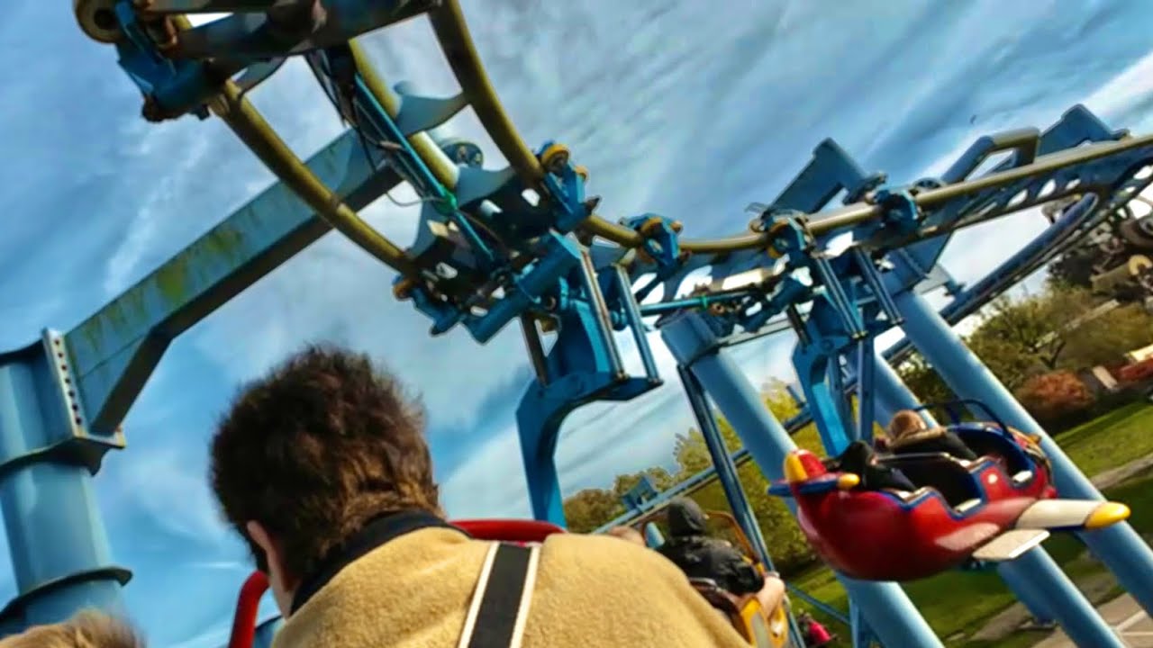Zoom 4K POV. Flamingo Land Resort 
