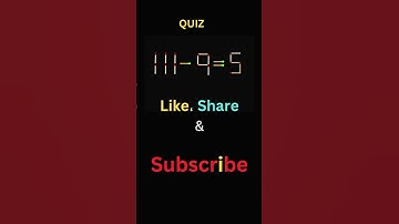 Move JUST ONE Matchstick to Solve This Puzzle! Can You Beat the 1%? 🧠 #Challenge #Quiz #PuzzleTime