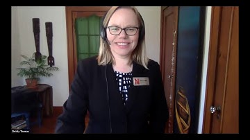 UNL CSE Senior Design Director Christy Thomas opens the Annual Showcase 2019-2020