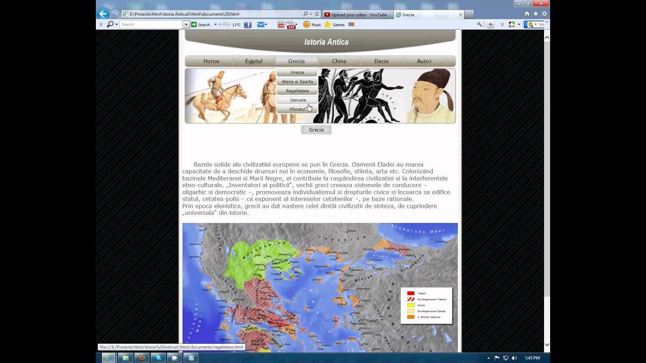 Atestat informatica Istoria Antica