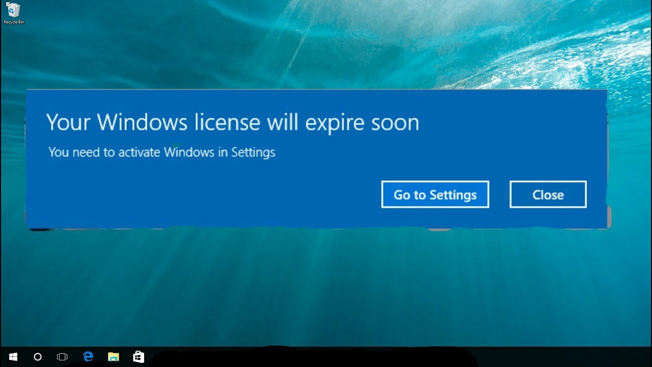 How to fix 'your windows license will expire soon' in windows 10 - YouTube